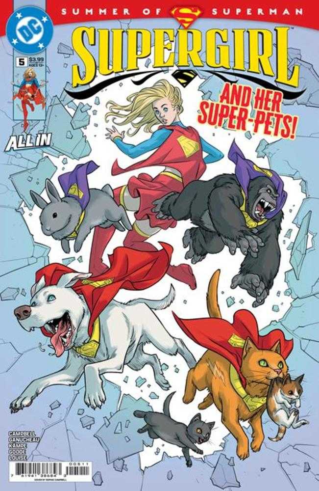 Supergirl #5 Cover A Sophie Campbell