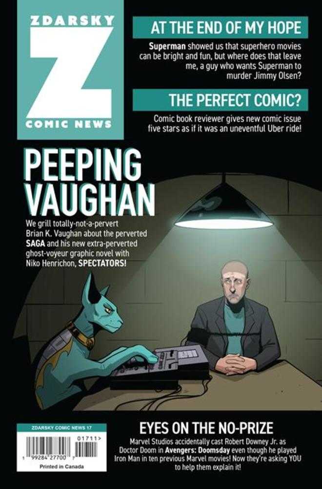 Zdarsky Comic News #17 Bundle Of 25