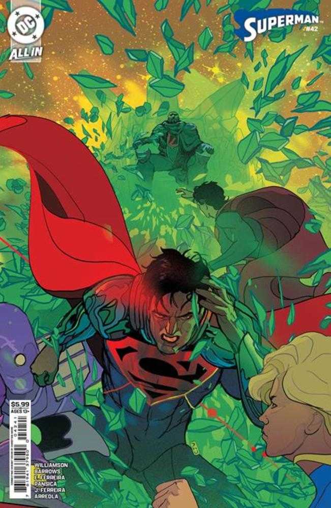 Superman #42 Cover D Christian Ward Card Stock Variant (Kingdom Of Zod)