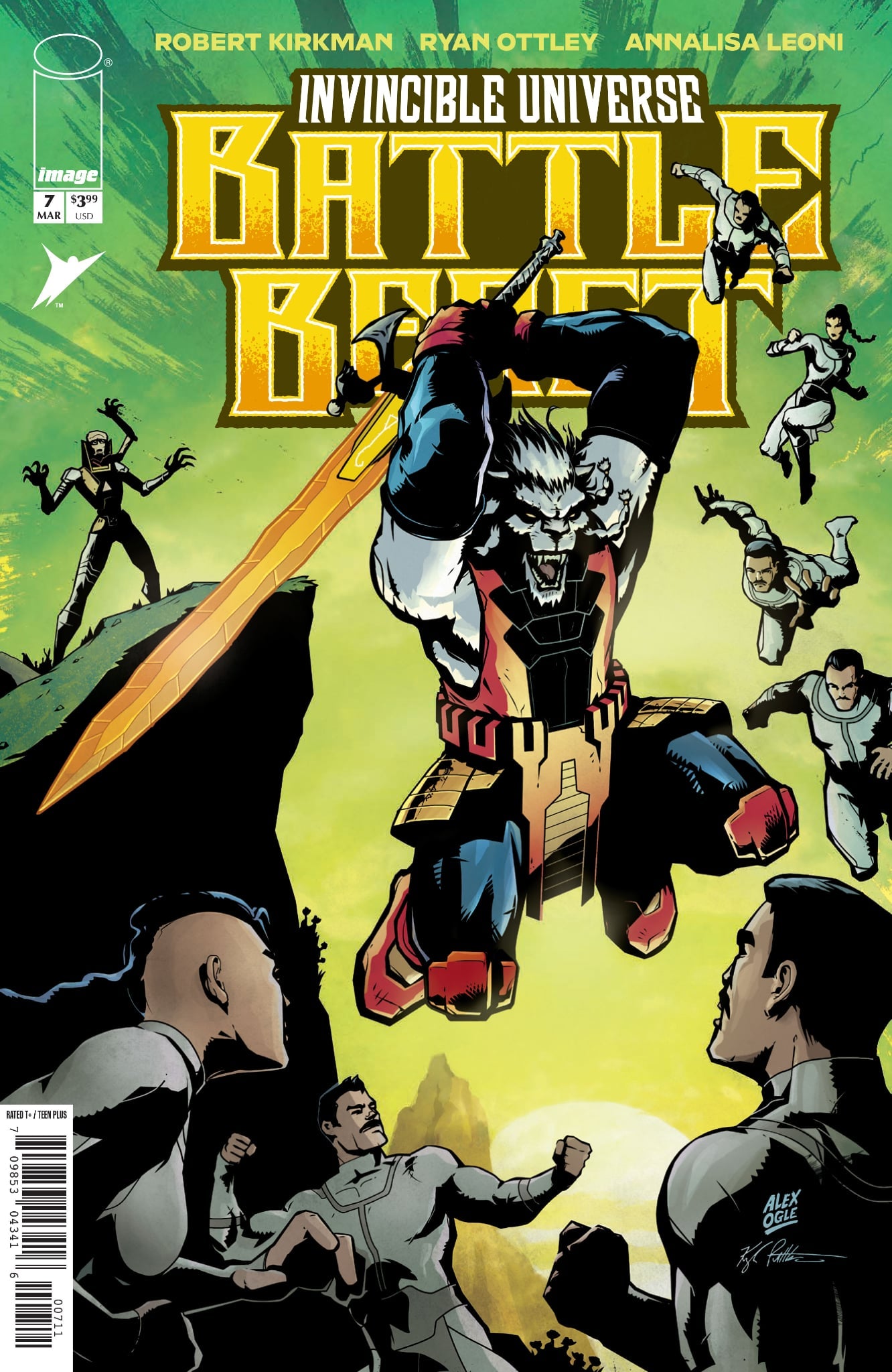Battle Beast #7 GQ Exclusive - Art by Kyle Puttkammer & Alex Ogle