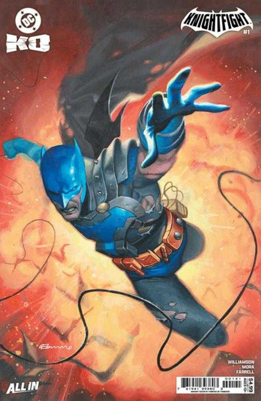 DC K.O. Knightfight #1 (Of 4) Cover D Fabrizio De Tommaso Card Stock Variant