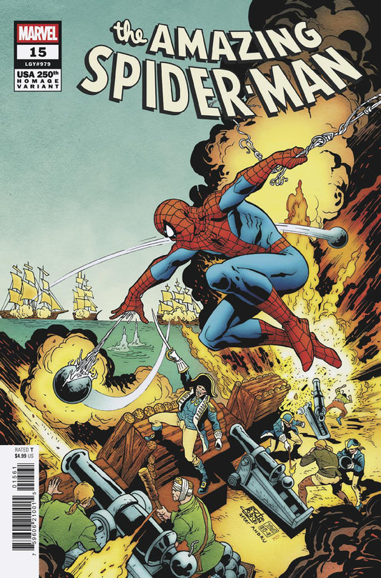 Amazing Spider-Man #15 Giuseppe Camuncoli 250 Th Homage Variant