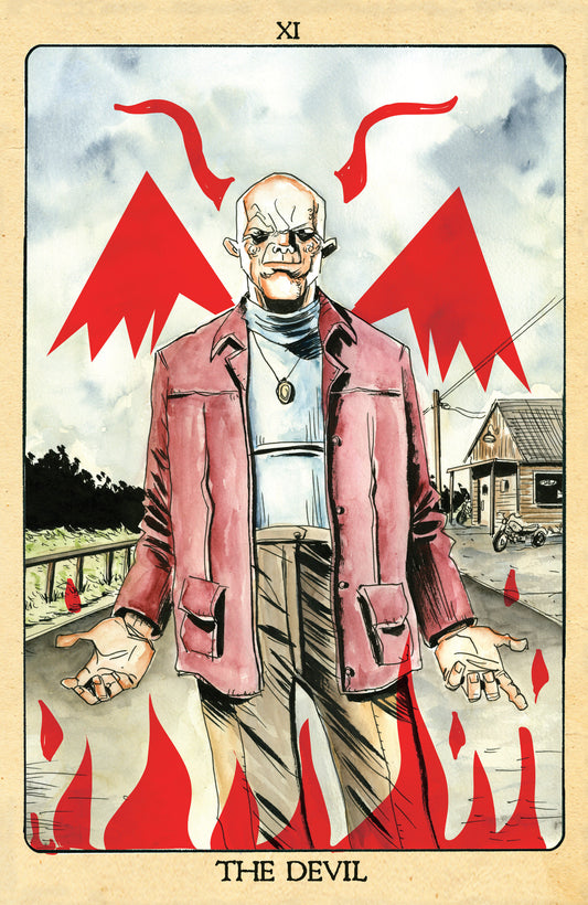 Minor Arcana #11 C 1 in 10 Variant Edition Tarot Card Variant (Full Art, Lemire)