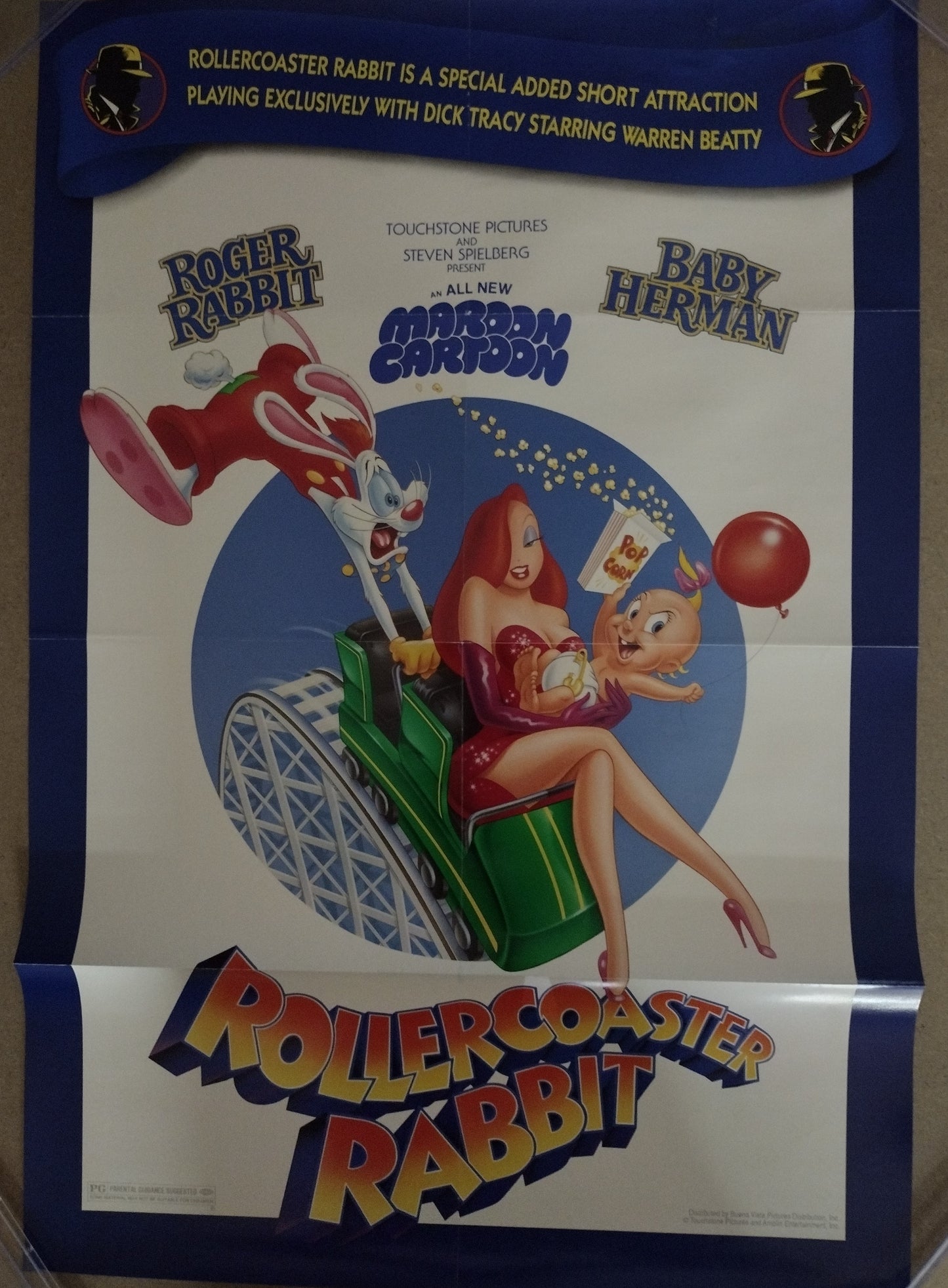 Poster Who Framed Roger Rabbit?: Rollercoaster Rabbit